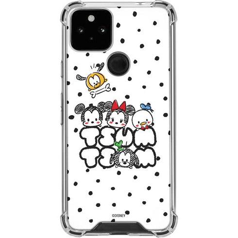 Disney Tsum Tsum Characters Art Google Pixel 5 Clear Case